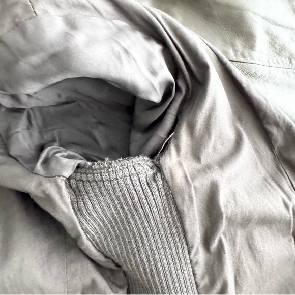 Vince Leather Scuba Jacket XS - Picture 10 of 15